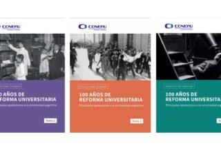 Three volumes to commemorate the centenary of the University Reform