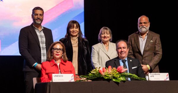 UNESCO IESALC y la Universidad de Puerto Rico firmaron acuerdo para promover el desarrollo en América Latina y el Caribe